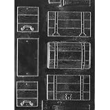 TREASURE CHEST - M088, 1 PIE Miscellaneous Candy Mold Chocolate by CybrTrayd
