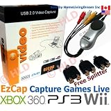 Buy EzCap USB 2.0 Audio Video Capture Card Device Transfer Live Games from Xbox360...