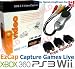 EzCap USB 2.0 Audio Video Capture Card Device Transfer Live Games from Xbox360 Playstation3 PS3 Wii in Color, Covert AV from Camcorder VHS V8 Hi8 DVD Player Satellite TV Freeview, Supports Windows XP Vista Windows 7 32/64 Bit - Arcsoft Showbiz 3.5 Editing Software - Free 3 Female to Female Splitter EzCap USB 2.0 Audio Video Capture Card Device Transfer Live Games from Xbox360 Playstation3 PS3 Wii in Color, Covert AV from Camcorder VHS V8 Hi8 DVD Player Satellite TV Freeview, Supports Windows XP Vista Windows 7 32/64 Bit - Arcsoft Showbiz 3.5 Editing Software - Free 3 Female to Female Splitter