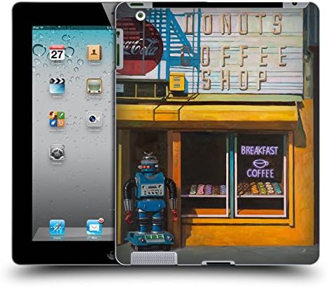 Official Eric Joyner Blue Zeroid Robo Shop Hard Back Case for Apple iPad 2