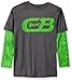 CB Sports Boys' Athletic Long Sleeve Hangdown T-Shirt