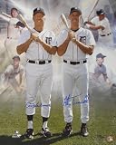 Al Kaline & Alan Trammell Autographed Detroit Tigers 16x20 Photo