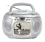 Coby CD-TV152 Portable 5" Black & White TV / CD / AM / FM