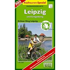 Doktor Barthel Wander- und Radwanderkarten, Leipzig und Umgebung, Gr�ner Ring Leipzig