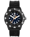 H3 Tactical Men's SNIPER Black Silicone Strap Watch #H3.402631.09