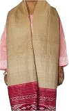 Rectangular Scarf in Cocoon Silk Woman Accessory India 92 x 38