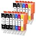 Starink 13 Pack Compatible Ink Cartridges Canon PGI-250XL CLI-251XL PGI250 CLI251 High Yield Repalcement for Canon PIXMA MG7520 MG7120 MG6320 iP8720 Printers (3LBK+2BK+2C+2M+2Y+2GY)