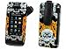 BLACK SKULL With FIRE DESIGN PROGUARD COVER HARD CASE PROTECTOR (With Optional Detachable Belt Clip) for VERIZON LG VX10000 VOYAGER - RETAIL PACKAGING