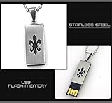 ネックレス型USBフラッシュメモリ フレア