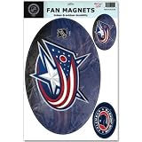 Columbus Blue Jackets Official Logo Car Magnet Set