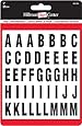 The Hillman Group 842286 1-Inch Die-Cut Letters and, Numbers Kit, Black