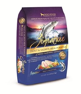 Zignature Dry Dog Food - Trout and Salmon Meal Formula, 13.5-Pound Zignature Dry Dog Food - Trout and Salmon Meal Formula, 13.5-Pound