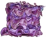 IMAGE OF db Sources Purple Ruffles 20 By 20 Inch Decorative Pillow