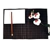 Black Bamboo Placemats, set of 4