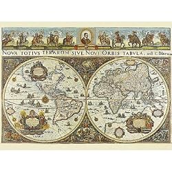 1665 World Map 3,000 pc Jigsaw Puzzle by Ravensburger