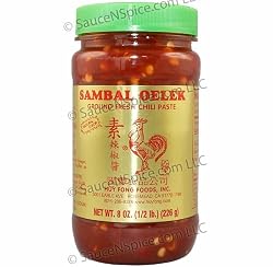 Sambal Oelek Ground Chilli Paste 8 Oz