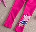 Peppa Pig Lovely Peppa Pig Embroidery Spring Autumn Long Pants,4 Colors,2-6y