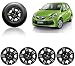 Auto Pearl - Premium Quality Car 14" Press Type Wheel Cover For - Honda Brio - Black RS.1299.00