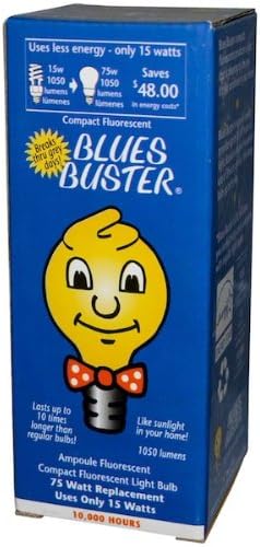 Blues Buster 15 Watt Cfl 4x 1Each