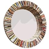Green Mill Round Mirror