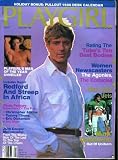 Playgirl Magazine JANUARY 1986: Robert Redford Cover; Brian Buzzini
nude spread; Christopher Atkins; Jets Jark Castineau out of uniform