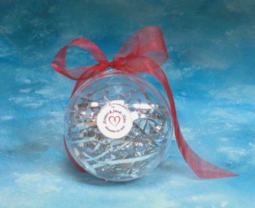 Chenille Kraft Clear Acrylic Globe - 4 Inch Diameter