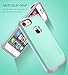 iPhone 7 case, SGM Premium Hybrid [Dual Layer] Armor Case Cover For Apple iPhone 7 [Anti-Slip Design] [Shock Proof] (Mint + Gray)