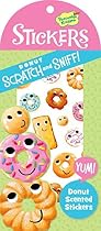 Peaceable Kingdom Scratch and Sniff Donut Scented Sticker Pack
