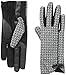 Isotoner Women's smarTouch Basket Weave Glove with Bow and Binding