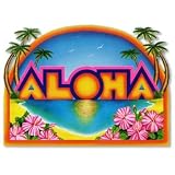 Aloha Sign 18in. x 25in. 1/Pkg, Pkg/1