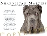 Neapolitan Mastiff Human Trainer Mouse Pad Dog Mousepad