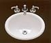 Bates And Bates CHERYL Wild Rose Socialites Socialites 15 Self Rimming Lavatory Sink CHERYL