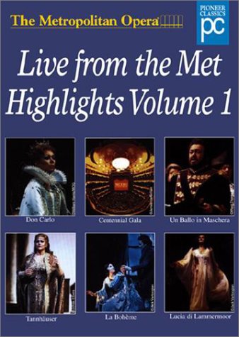 Metropolitan Opera - Live from the Met Highlights, Vol. 1 On Sale
