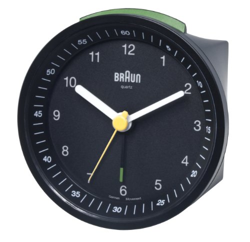 Braun Funk Wecker Analog Deutsche Pr&auml;zision Quarzwerk BNC007BKBK DCF