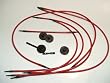 Red Denise Interchangeable Knitting Needles Companion Set