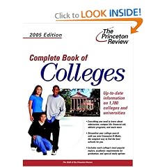 Complete Book of Colleges, 2005 Edition (College Admissions Guides)