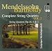 Mendelssohn-Bartholdy: Complete String Quartets, Vol. 2