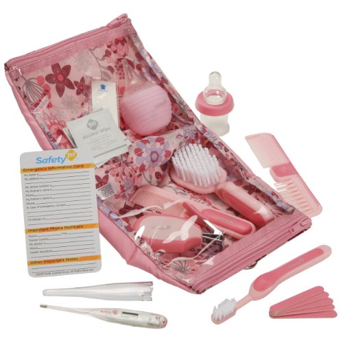 Safety 1st Deluxe Healthcare and Grooming Kit, Pink