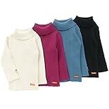 dolcina(ドルチーナ) ニットハイネックＴシャツ (80～140cm) キムラタンの子供服 (33301x33501-164) パープル 100