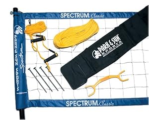 Park & Sun TS-CL Spectrum Classic Volleyball Set (Blue Net)