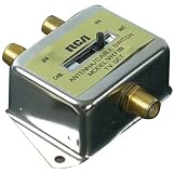 RCA 2-Way Coaxial Cable Switch