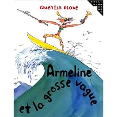 Armeline et la grosse vague