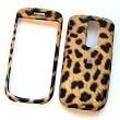 HTC myTouch 3G (NOT 3.5mm jack) T-Mobile Rubberized Snap-on Protector Hard Case Image Cover "Leopard Print" Design