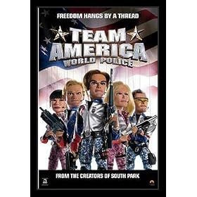 Team America World Police (Group) Framed Movie Poster Print - 24" X 36"