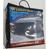 Lucky Dog 5-by-10-Foot Windscreen Shade Kennel Cover Winter Kit by LUCKY DOG