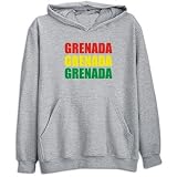 Sweatshirt Heather Gray  Triple Color Grenada  Country