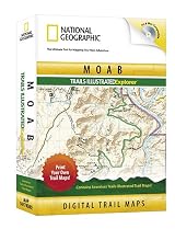 National Geographic Moab Trails Illustrated Explorer