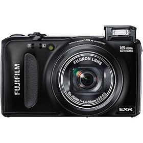 Fujifilm FinePix F660EXR 16MP Digital Camera, 1/ 2-inch EXR-CMOS Sensor, 15x Optical Zoom Lens, 3.0 TFT LCD Display, 1080p HD Movie Recording, Black