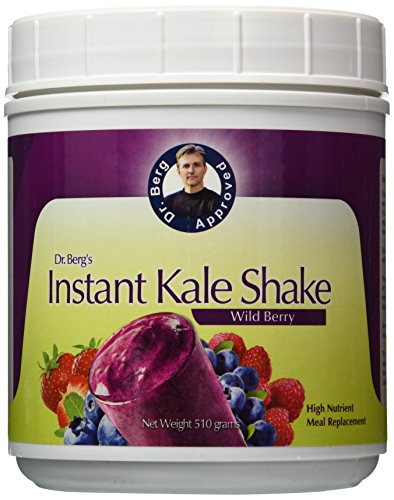 Instant Wild Berry Kale Shake - Vegetarian Shake - Dietary Supplements for Weight Loss By Dr. Berg