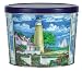 Gourmet Food : 2 Gallon Buttered Popcorn Tin - Lighthouse Garden